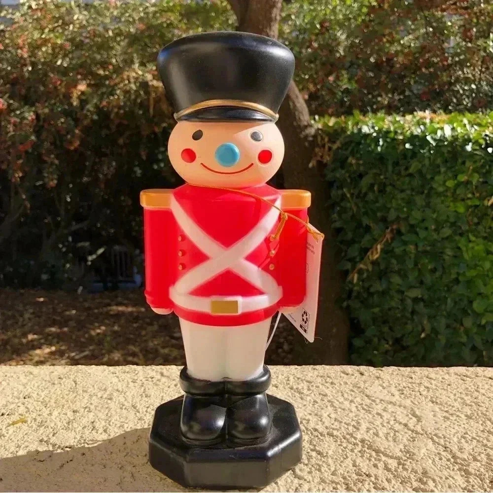 Christmas Blow Mold Toy Solider NWT